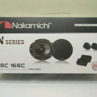 Car Audio Mobil Speaker Split Nakamichi Mid Bass Tweeter NSC-165C NS