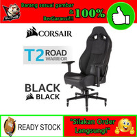New Gaming Chair Corsair T2 Road Wirror Black - Kursi Gaming