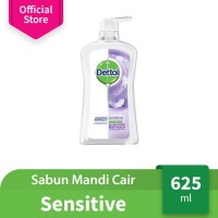 Jual Dettol Sabun Mandi Cair Sensitive - Botol Pump 625mL - Kulit Sensitif Murah