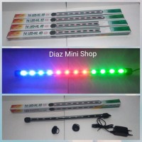 (Diskon) Lampu Celup Aquarium LED HL40 Panjang 40 cm ( 3 Warna )