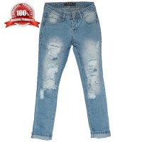Ori Celana Boyfriend - Ga Tembus / Ripped Jeans Wanita 03710-ES