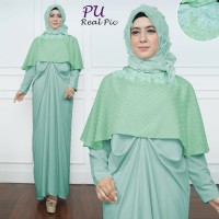 MAXI RUBIA 3238 GAMIS SYARI GAUN PESTA MEWAH MUSLIMAH ANGGUN ELEGAN