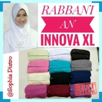 Kerudung Sekolah Great Innova XL Serut Belakang Rabbani Rp.99.800 ,-