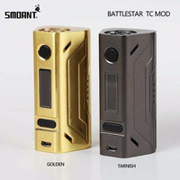 Authentic Smoant Battlestar 200W TC Box Mod Gold Edition Vape Vapor