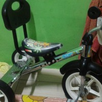sepeda anak merk PMB roda 3 bekas