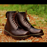 Sepatu Boots Wanita Pria Kulit Bandung Branded Terlaris Paling Murah