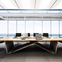 CUSTOMIZE OFFICE FURNITURE KANTOR MEETING TABLE MEJA RAPAT SPACELINE