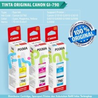 New Tinta Canon GI 790 GI-790 GI790 Refill Printer G1000 G2000 G3000