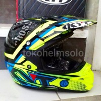 Helm KYT CrossOver Step Up Yellow Trail Cross Over