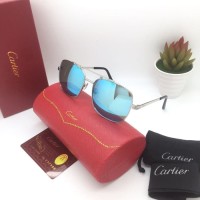 Kacamata Sunglasses Cartier Sunglass Gaya Pria Wanita Termurah