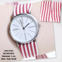 Jam tangan wanita tali kain pita guess fossil monol grosir ecer aigner