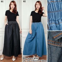 SB Collection Atasan Arnetta Jumbo Blouse Jeans Biru Muda. Source · Olive Celana kulot jeans