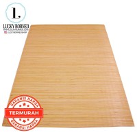 200 x 200 Cm Tikar Lampit Rotan / Karpet Lampit Rotan Anyaman Handmade