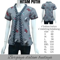 Blouse Atasan Batik Wanita Modern