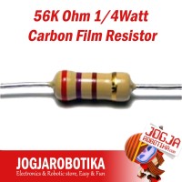 1W 56R 56Ohm 5/% *4 PC* NEW+ RESISTOR CARBON FILM