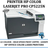 Printer Laser A3 Colour HP CP5225n - A3 Bewarna, 20PPM, 600DPI