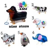 Jual Balon foil air walker / airwalker animal / hewan / binatang lucu Murah