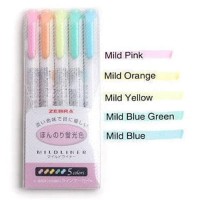 Japanese Pena Stabilo Marker Liner Doube Tips 5PCS