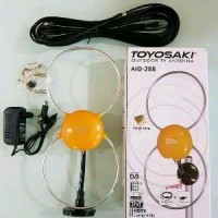 ANTENA TV TOYOSAKI AIO 288-ANTENA DIGITAL LUAR DALAM-AN Berkualitas