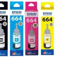 Tinta Epson 664 Untuk printer epson L series L100 L110 L120 L200 L210