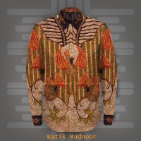Kain Kemeja Batik Sutera Baron ATBM Premium Tulis Tanahan