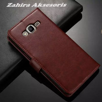 Premium Leather Flip Cover Stand Case Samsung Galaxy Grand 2 / G 7106