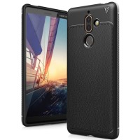 Softcase Silicone TPU V Series Black Cover Case Casing HP Nokia 7 Plus