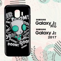 Casing Samsung Galaxy J2 Pro HP invader zim gir doom song Z0621