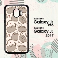 Casing Samsung Galaxy J2 Pro HP Pusheen The Cat L1477