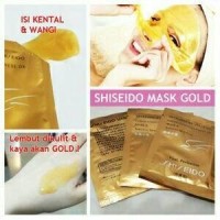MAKEUP WAJAH || Shiseido Mask Gold (Masker Naturgo Emas) Shisedo Gold