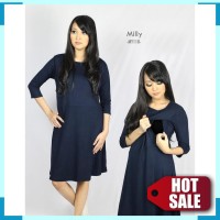 Baju atasan hem kemeja hamil menyusui kantor kerja batik kode 2225
