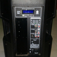 Speaker Monitor Aktif 15 Inch Fiber Alpha seven