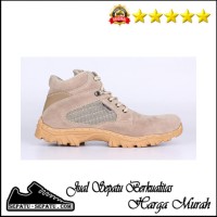 Sepatu Boots Pria Semi kulit Outdoor Hikking Adventure Gunung ERJM 520