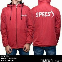 Jaket Hodie Pria Sporty Spec Maroon Despo Berkualitas