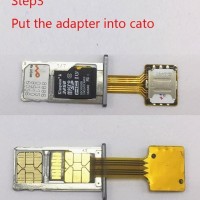 murah Nano Hybrid Extender Converter Dual Micro Sim Card SD Nano