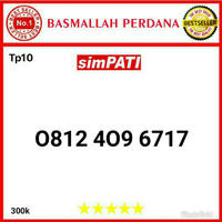 Nomor Perdana Cantik Simpati 11 Digit Seri 0812 409 6717 Tp10