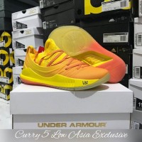 SEPATU BASKET UA CURRY 5 LOW ASIA EXCLUSIVE REPLIKA BOX ORIGINAL MURAH