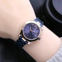 jam tangan fossil wanita tanggal aktif Warna navy rose gold