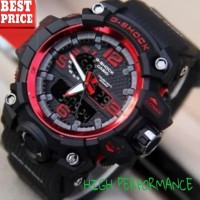 jam tangan pria casio ANTI AIR RUBBER GSHOCK G-SHOCK DUAL-TIME GWG-100