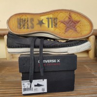 Sepatu Converse x John Varvatos Ctas Ox Leather Black Turtle