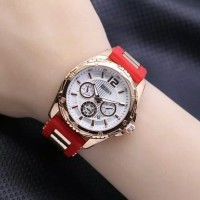 Jam Tangan Wanita Guess Chrono Off Tanggal Aktif ( Seiko Fossil Jeep )