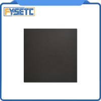 1pc 200x200mm black Frosted Heated bed Wanhao i3 3D Printer Sticker Bu