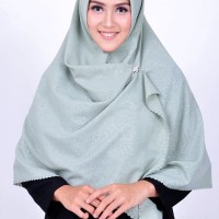 NIBRAS HIJAB RINJANI PON EMBOS / JILBAB SEGI EMPAT SYARI INSTAN