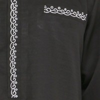 FASHION MUSLIM PRIA baju muslim koko pria warna hitam panjang