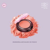 Moko Moko Marshmallow Blush on (Peach) - Korean Blush O Murah