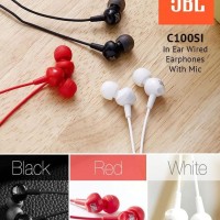 Top Seller Earphone Jbl C100Si With Mic - Original - Garansi Resmi Ims