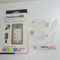 I-flash Drive Hd Micro Sd Memory Card Reader Adapter For Iphone & Pc