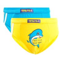 ( 1 Pck Isi 2 Pcs ) Celana Dalam Anak Laki Laki Teva Filo 608 | Gent