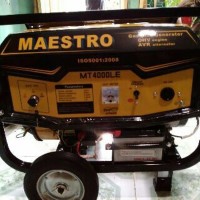 Genset 4tak 2500w Maestro utk Rumah Tangga ada double s Paling Laris