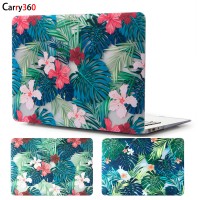 Carry360 Beautiful Floral Leaves Laptop Case for Apple Macbook Air Pro